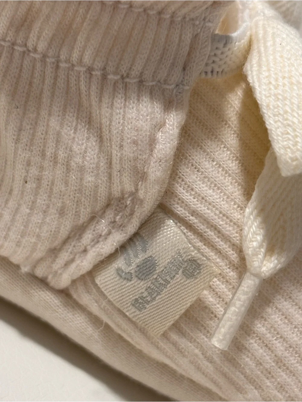 Baby Cream Knit Booties with Bows – Worn Once